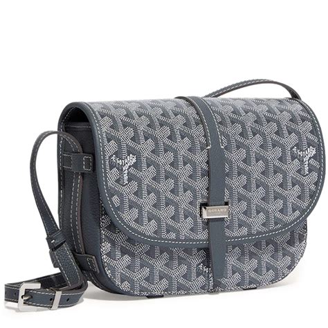 goyard belvedere grey|goyard belvedere bag price.